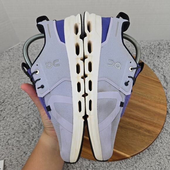 On Running Cloud Sky Nimbus Blueberry GS Athletic Daily Running Shoe Kids 6.5y - Picture 8 of 13